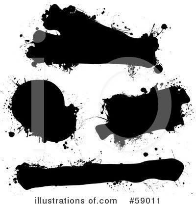 Ink Splatter Clipart #59011 by michaeltravers