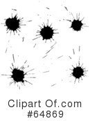 Splatters Clipart #64869 by Frog974