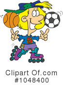 Sports Clipart #1048400 by toonaday