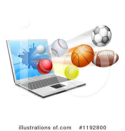 Royalty-Free (RF) Sports Clipart Illustration by AtStockIllustration - Stock Sample #1192800