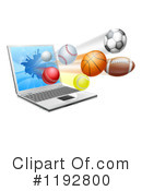 Sports Clipart #1192800 by AtStockIllustration