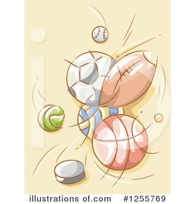 Royalty-Free (RF) Sports Clipart Illustration by BNP Design Studio - Stock Sample #1255769