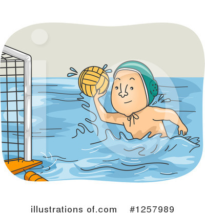 Water Polo Clipart #1257989 by BNP Design Studio