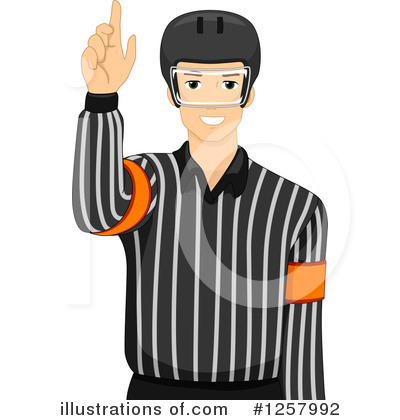 Referee Clipart #1257992 by BNP Design Studio