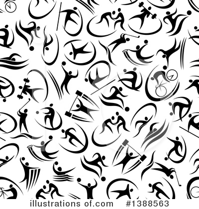 Royalty-Free (RF) Sports Clipart Illustration by Vector Tradition SM - Stock Sample #1388563