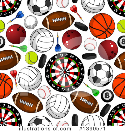 Royalty-Free (RF) Sports Clipart Illustration by Vector Tradition SM - Stock Sample #1390571