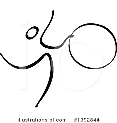 Dancer Clipart #1392844 by Zooco