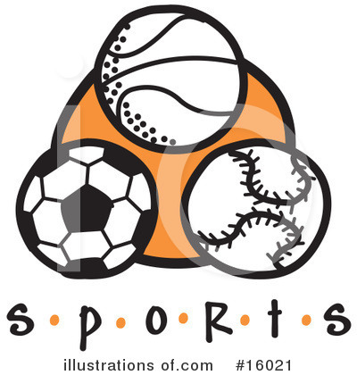 Royalty-Free (RF) Sports Clipart Illustration by Andy Nortnik - Stock Sample #16021