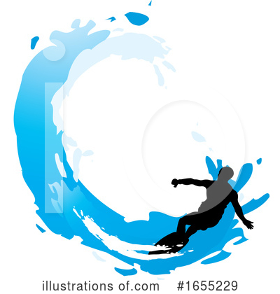 Wave Clipart #1655229 by Lal Perera