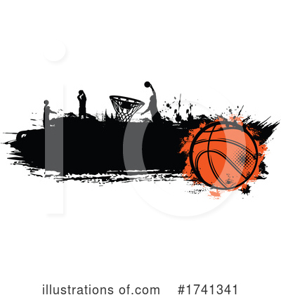 Basketball Player Clipart #1741341 by Vector Tradition SM