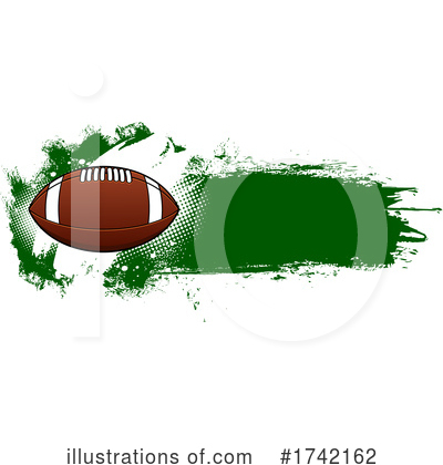 Footballs Clipart #1742162 by Vector Tradition SM