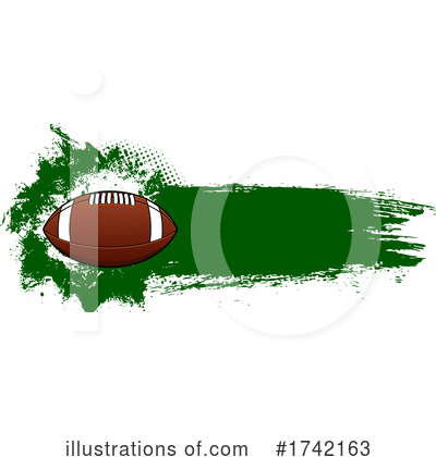 Footballs Clipart #1742163 by Vector Tradition SM