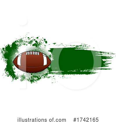 Footballs Clipart #1742165 by Vector Tradition SM