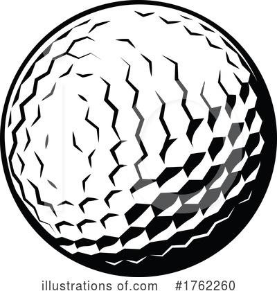 Golf Ball Clipart #1762260 by Vector Tradition SM