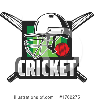 Cricket Ball Clipart #1762275 by Vector Tradition SM