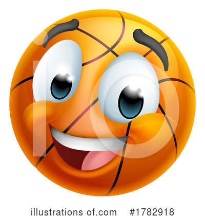 Basketball Clipart #1782918 by AtStockIllustration