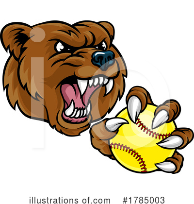Grizzly Clipart #1785003 by AtStockIllustration