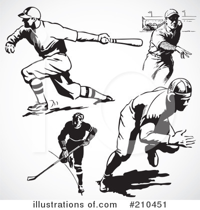 Royalty-Free (RF) Sports Clipart Illustration by BestVector - Stock Sample #210451