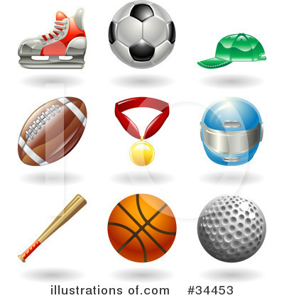 Soccer Ball Clipart #34453 by AtStockIllustration