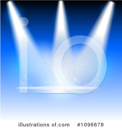 Royalty-Free (RF) Spotlight Clipart Illustration by KJ Pargeter - Stock Sample #1096678