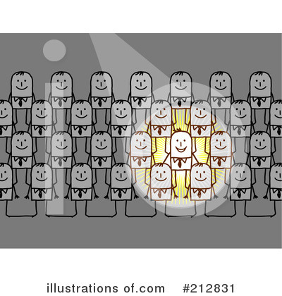 Royalty-Free (RF) Spotlight Clipart Illustration by NL shop - Stock Sample #212831
