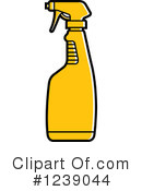 Spray Bottle Clipart #1239044 by Lal Perera