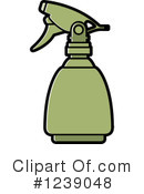 Spray Bottle Clipart #1239048 by Lal Perera