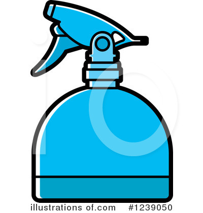 Royalty-Free (RF) Spray Bottle Clipart Illustration by Lal Perera - Stock Sample #1239050