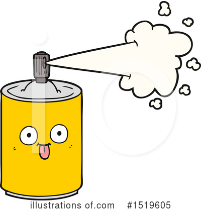 Royalty-Free (RF) Spray Can Clipart Illustration by lineartestpilot - Stock Sample #1519605
