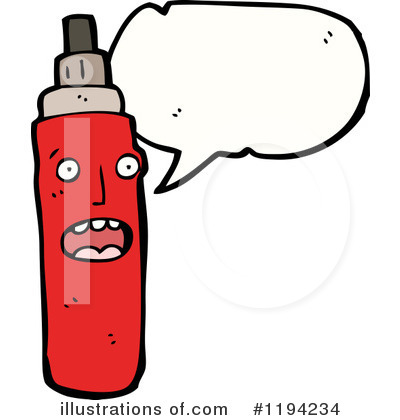 Spray Can Clipart #1194234 by lineartestpilot