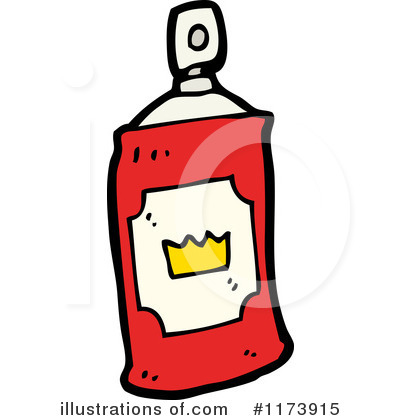 Royalty-Free (RF) Spray Paint Clipart Illustration by lineartestpilot - Stock Sample #1173915