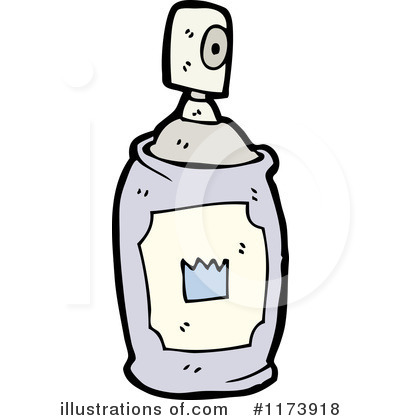 Royalty-Free (RF) Spray Paint Clipart Illustration by lineartestpilot - Stock Sample #1173918
