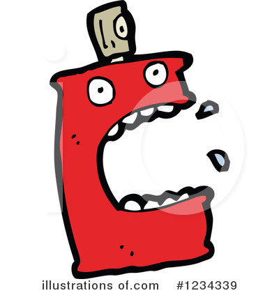 Royalty-Free (RF) Spray Paint Clipart Illustration by lineartestpilot - Stock Sample #1234339