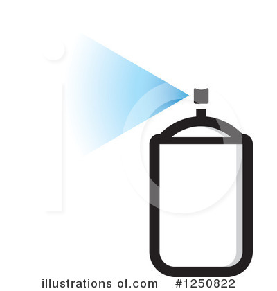 Royalty-Free (RF) Spray Paint Clipart Illustration by Lal Perera - Stock Sample #1250822
