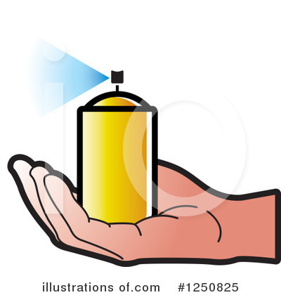 Royalty-Free (RF) Spray Paint Clipart Illustration by Lal Perera - Stock Sample #1250825