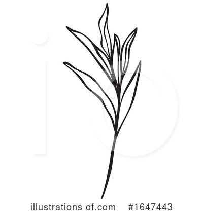 Sprig Clipart #1647443 by Cherie Reve