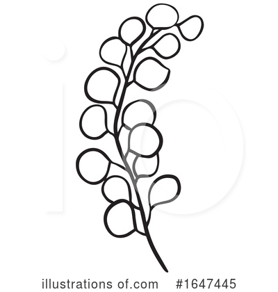 Sprig Clipart #1647445 by Cherie Reve