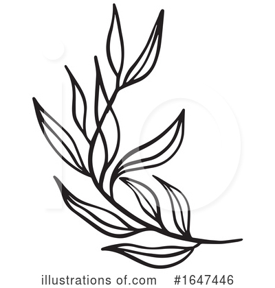 Sprig Clipart #1647446 by Cherie Reve