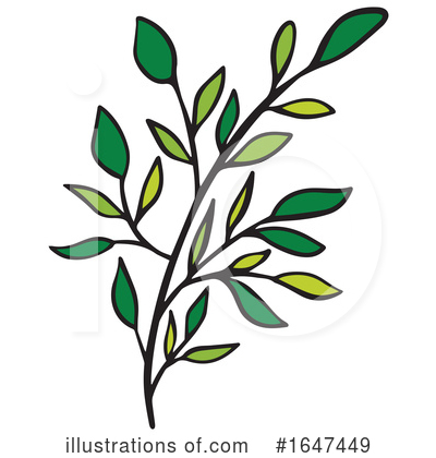 Branch Clipart #1647449 by Cherie Reve