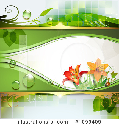Royalty-Free (RF) Spring Background Clipart Illustration by merlinul - Stock Sample #1099405