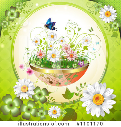 Royalty-Free (RF) Spring Background Clipart Illustration by merlinul - Stock Sample #1101170