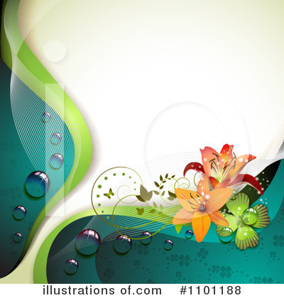Royalty-Free (RF) Spring Background Clipart Illustration by merlinul - Stock Sample #1101188