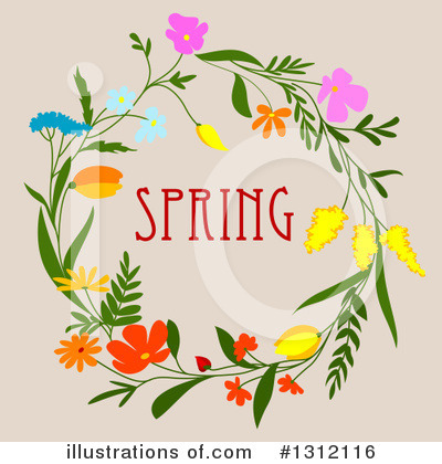 Royalty-Free (RF) Spring Clipart Illustration by Vector Tradition SM - Stock Sample #1312116