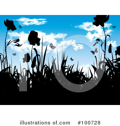 Royalty-Free (RF) Spring Time Clipart Illustration by MilsiArt - Stock Sample #100728