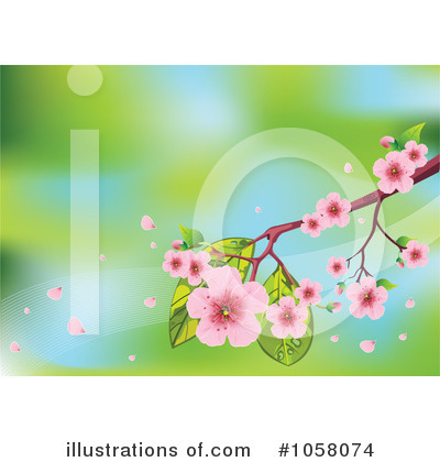 Royalty-Free (RF) Spring Time Clipart Illustration by Pushkin - Stock Sample #1058074