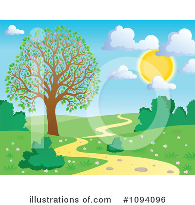 Royalty-Free (RF) Spring Time Clipart Illustration by visekart - Stock Sample #1094096