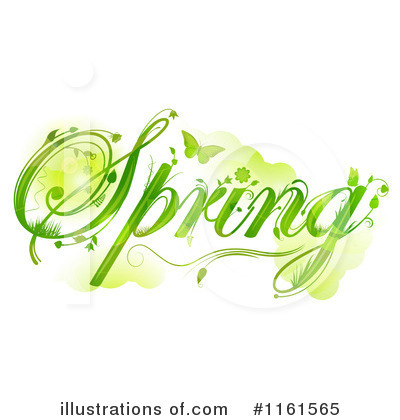 Royalty-Free (RF) Spring Time Clipart Illustration by elaineitalia - Stock Sample #1161565