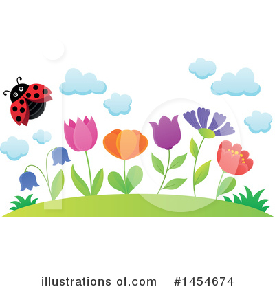 Royalty-Free (RF) Spring Time Clipart Illustration by visekart - Stock Sample #1454674
