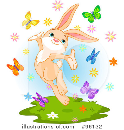 Royalty-Free (RF) Spring Time Clipart Illustration by Pushkin - Stock Sample #96132