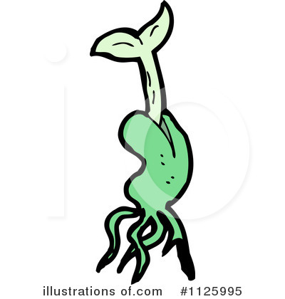Royalty-Free (RF) Sprout Clipart Illustration by lineartestpilot - Stock Sample #1125995